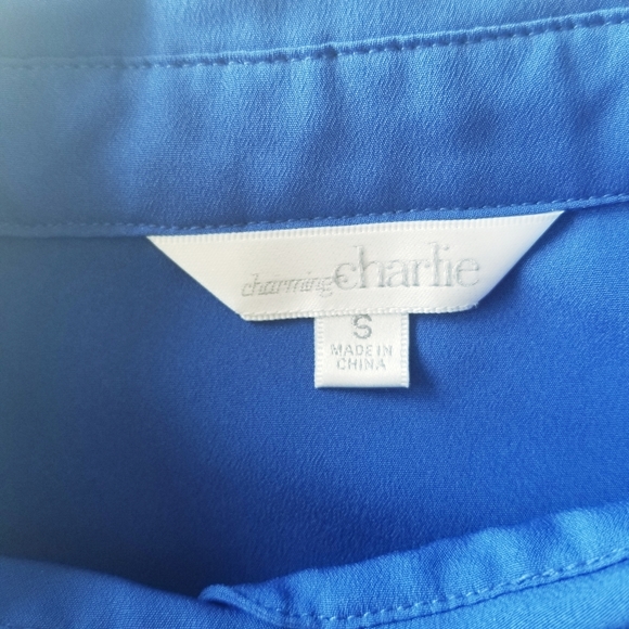 Charming Charlie Sleeveless Collar Shirt Dress - Picture 9 of 11